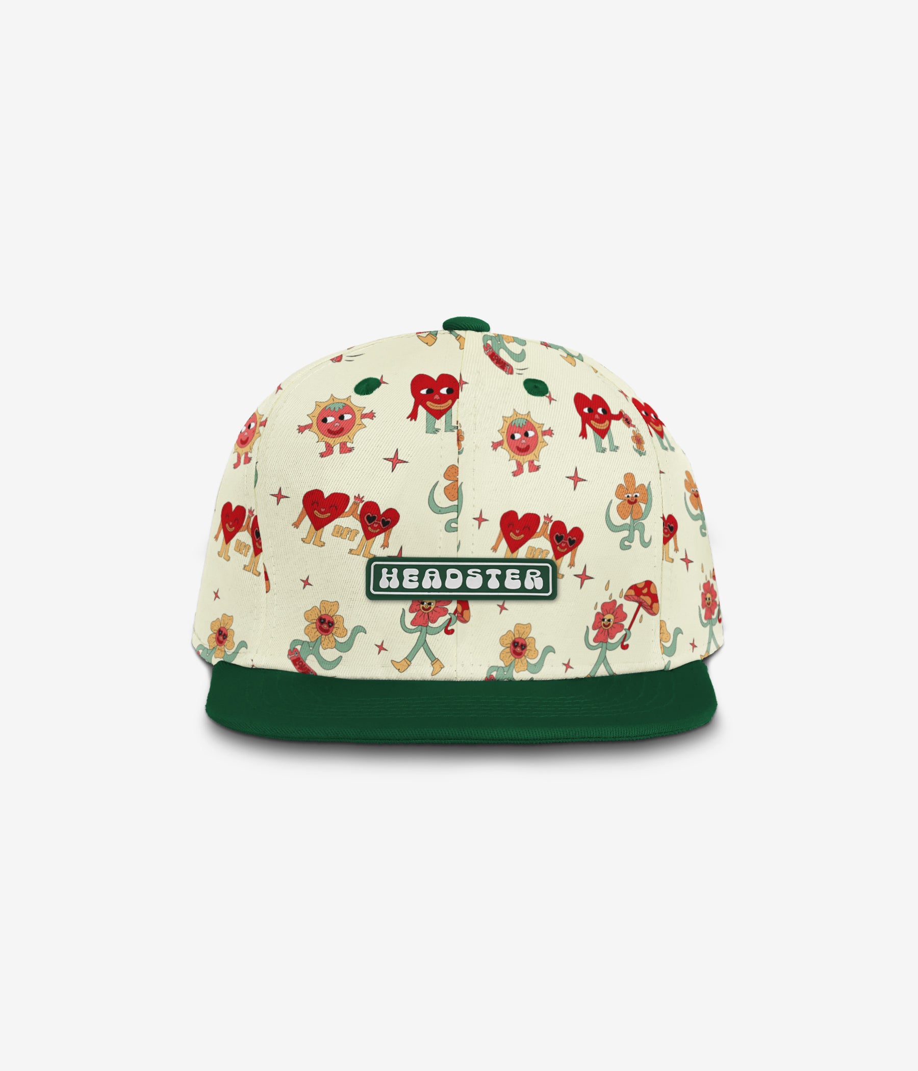 Catching Feelings Snapback - Pale Beige cap for babies and kids, product view 2