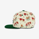 Catching Feelings Snapback - Pale Beige cap for babies and kids, product view 3