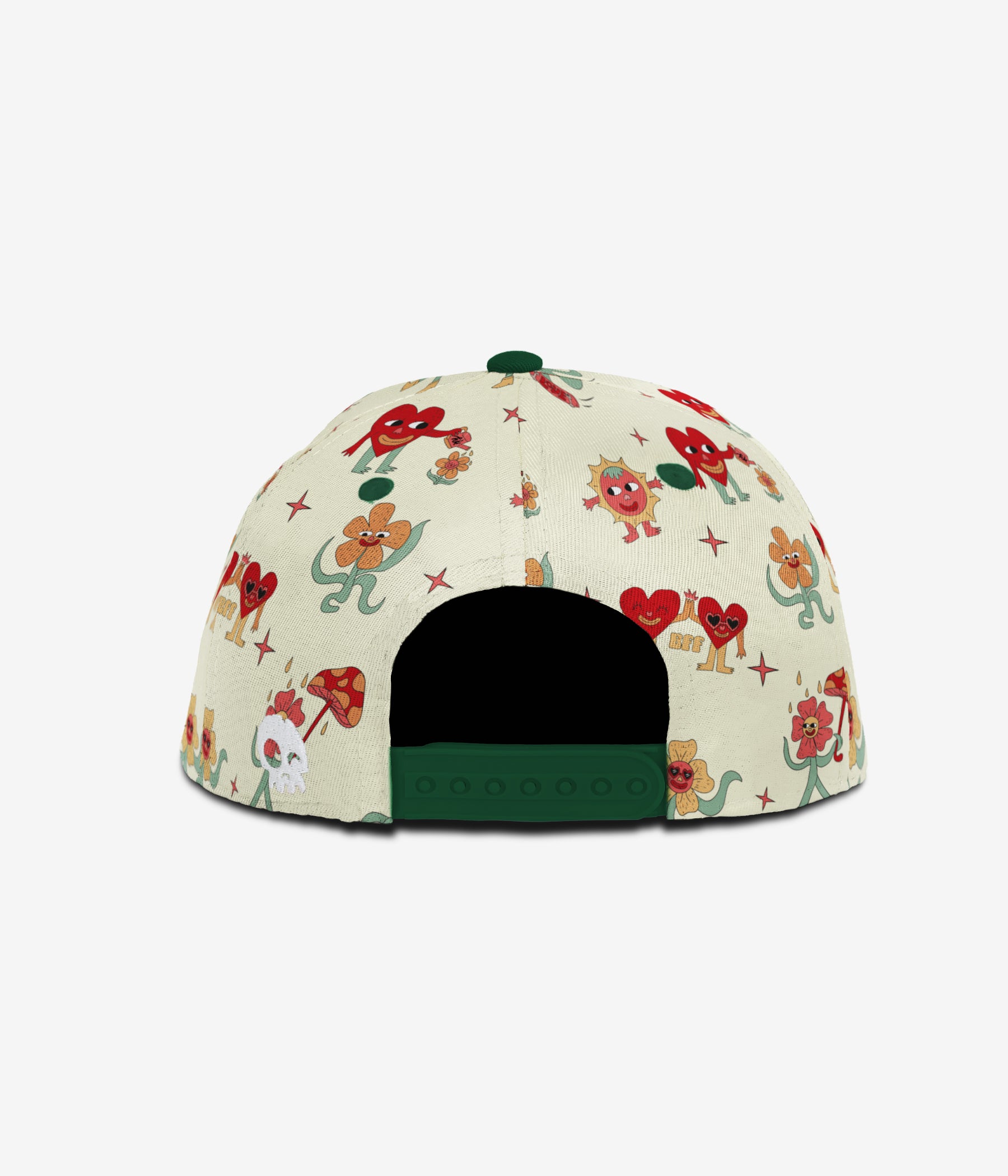 Catching Feelings Snapback - Pale Beige cap for babies and kids, product view 4