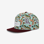 Caterpillar Garden Snapback - Chilly Breeze cap for babies and kids by Headster Kids