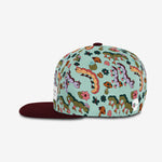 Caterpillar Garden Snapback - Chilly Breeze cap for babies and kids, product view 3