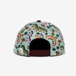 Caterpillar Garden Snapback - Chilly Breeze cap for babies and kids, product view 4