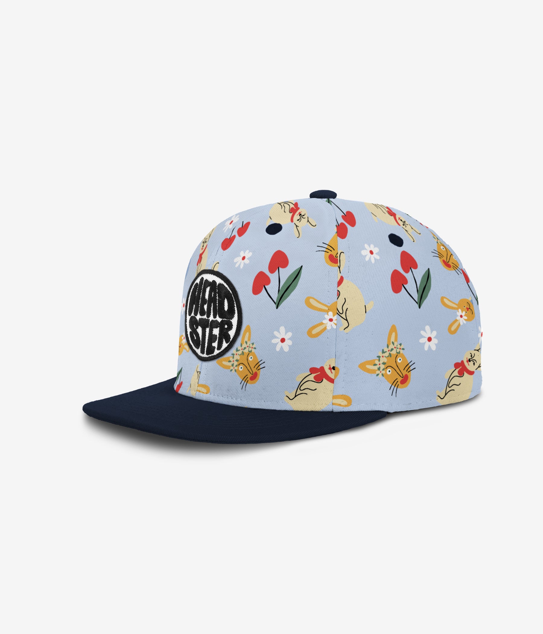 Cherry Bloom Hop Snapback - Crystal cap for babies and kids by Headster Kids