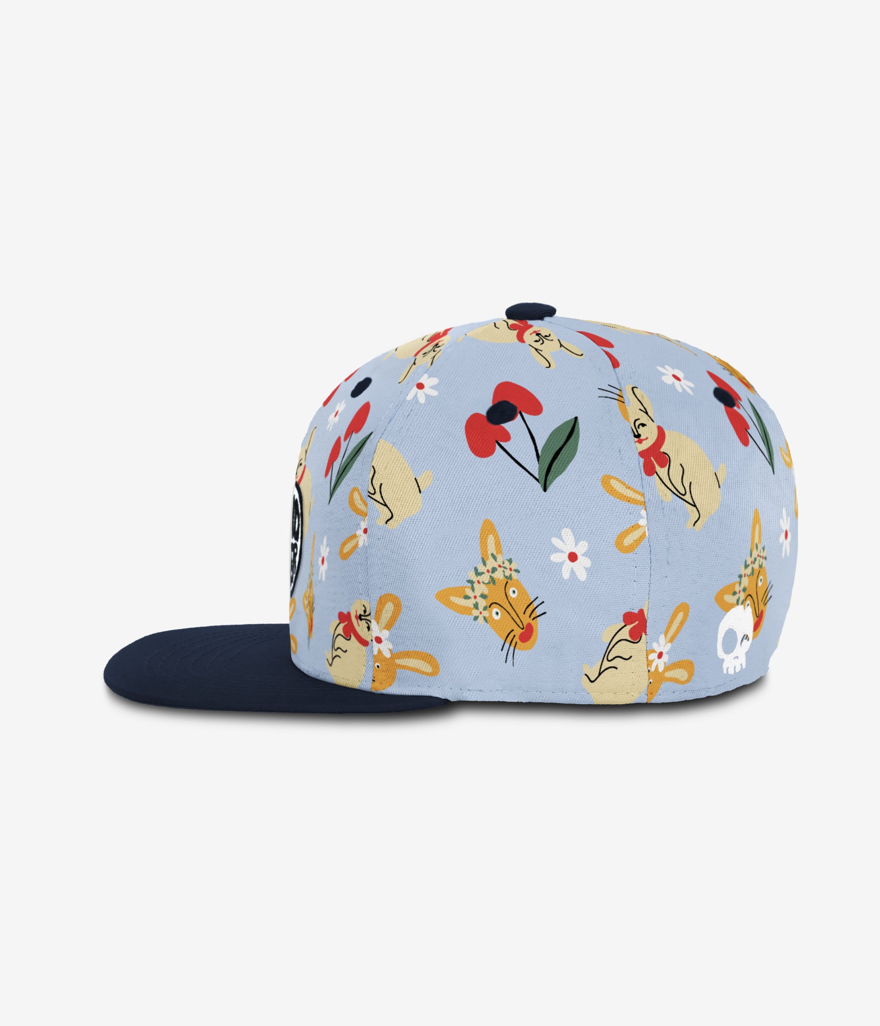 Cherry Bloom Hop Snapback - Crystal cap for babies and kids, product view 3