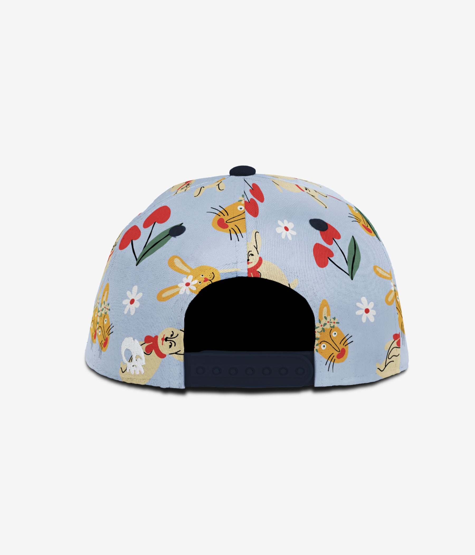 Cherry Bloom Hop Snapback - Crystal cap for babies and kids, product view 4
