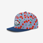 Cherry Temple Snapback cap for babies and kids by Headster Kids