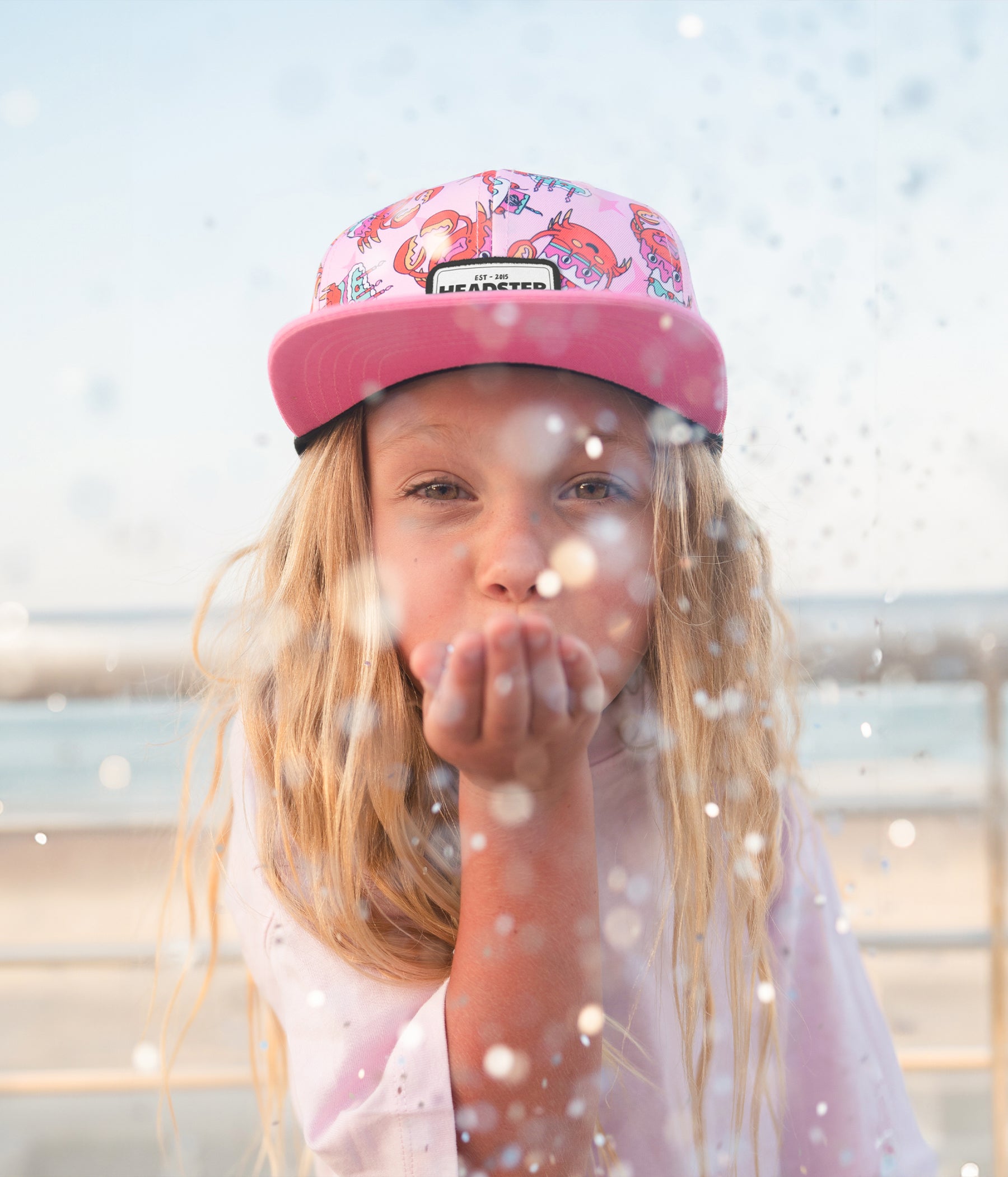 Crabcake Snapback cap for babies and kids, product view 5