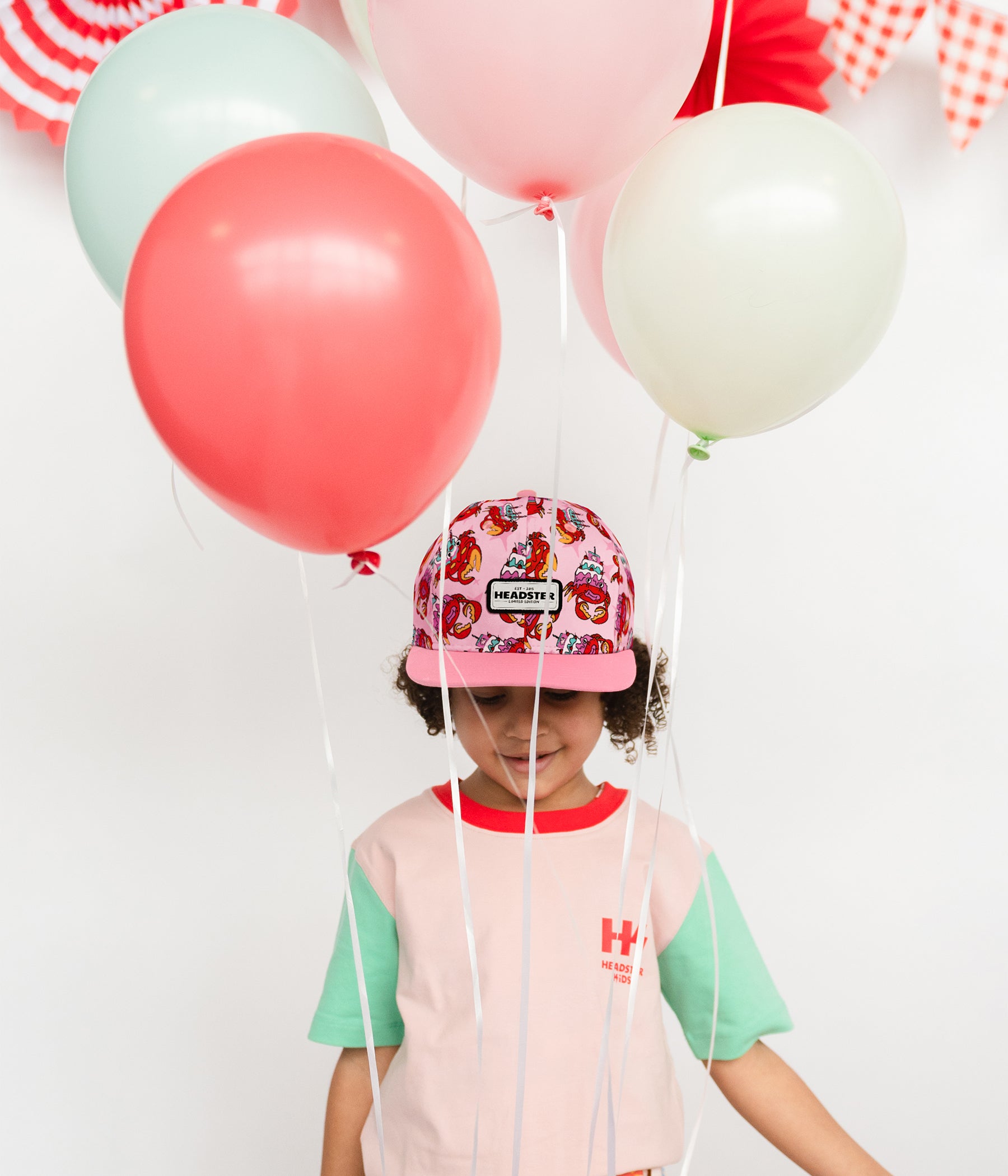 Crabcake Snapback cap for babies and kids, product view 6