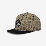 Desert Mirage Snapback - Beige Sand cap for babies and kids by Headster Kids