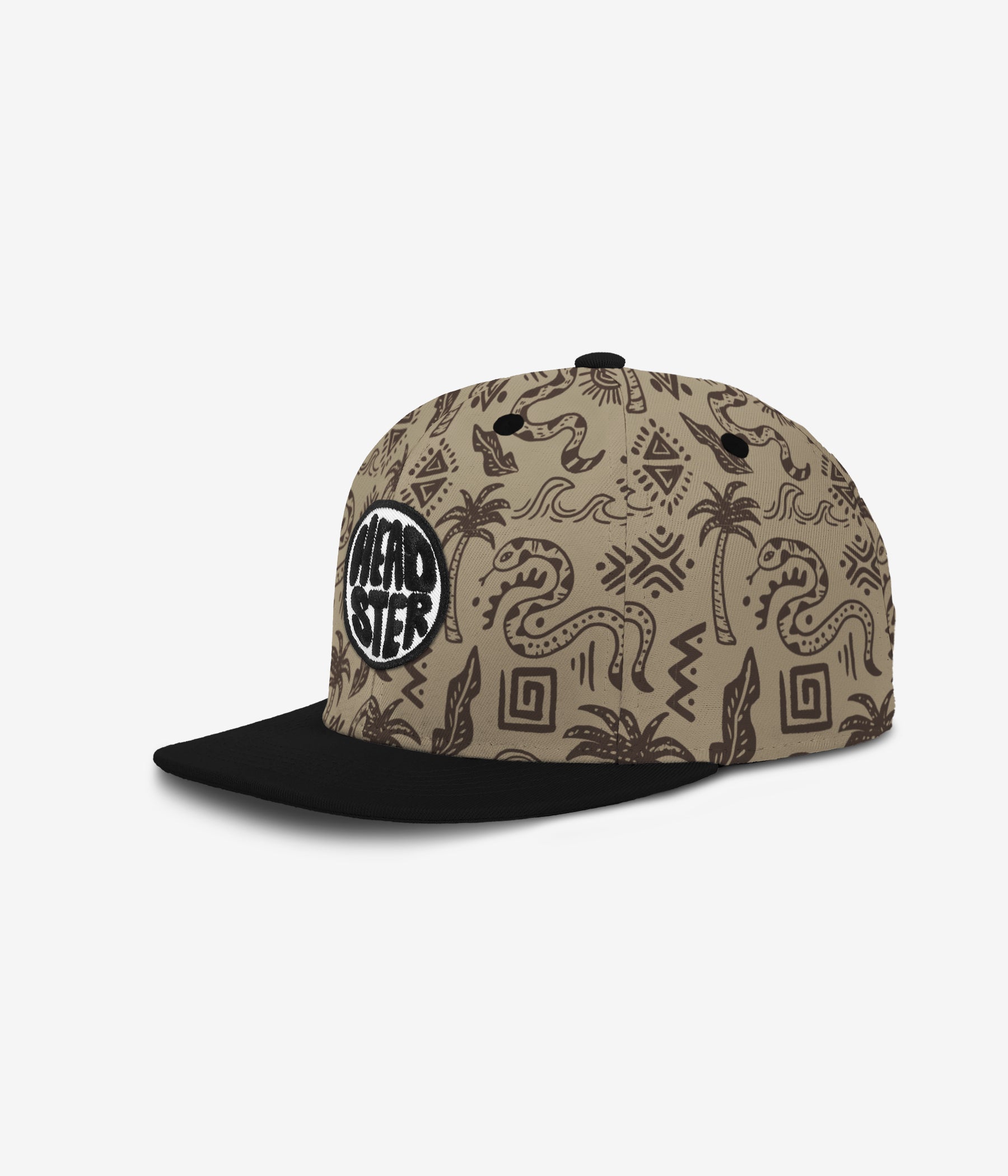 Desert Mirage Snapback - Beige Sand cap for babies and kids by Headster Kids