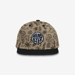 Desert Mirage Snapback - Beige Sand cap for babies and kids, product view 2
