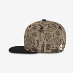 Desert Mirage Snapback - Beige Sand cap for babies and kids, product view 3