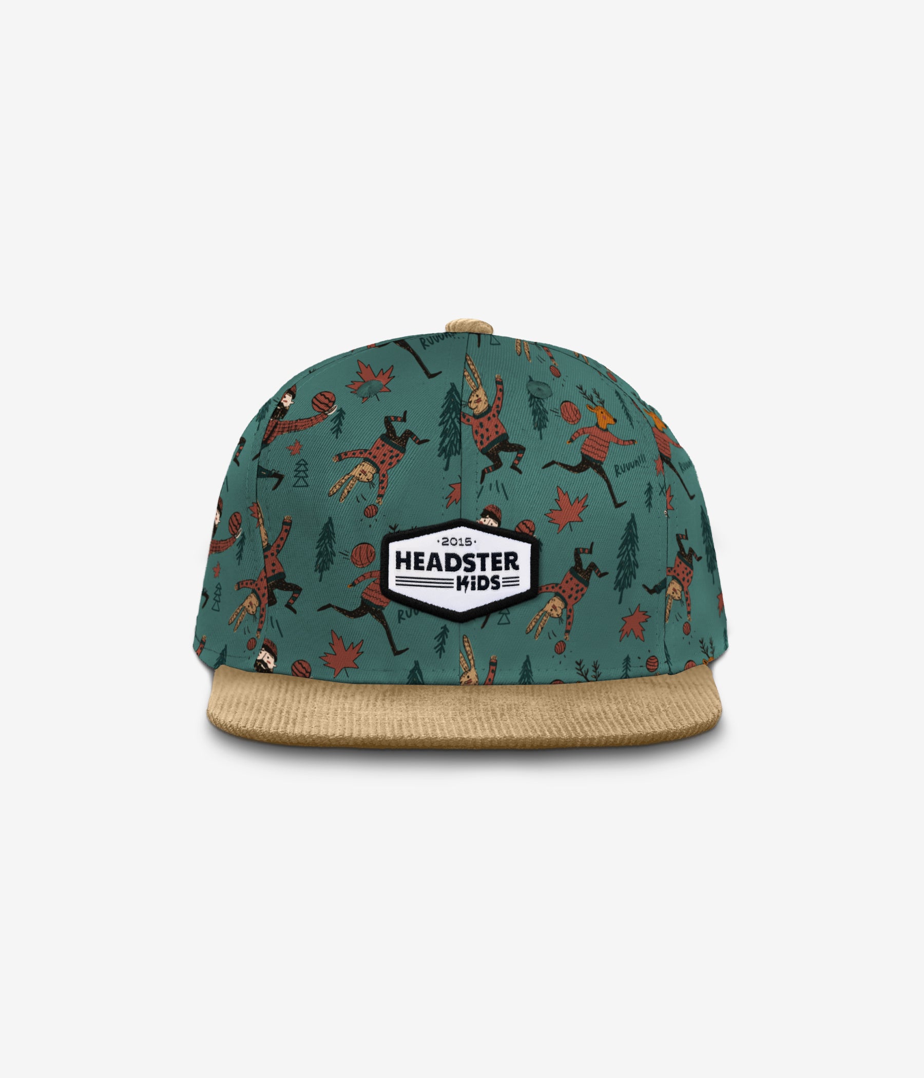 Dodge Deer Snapback - Blue Spruce cap for babies and kids, product view 2