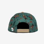 Dodge Deer Snapback - Blue Spruce cap for babies and kids, product view 4
