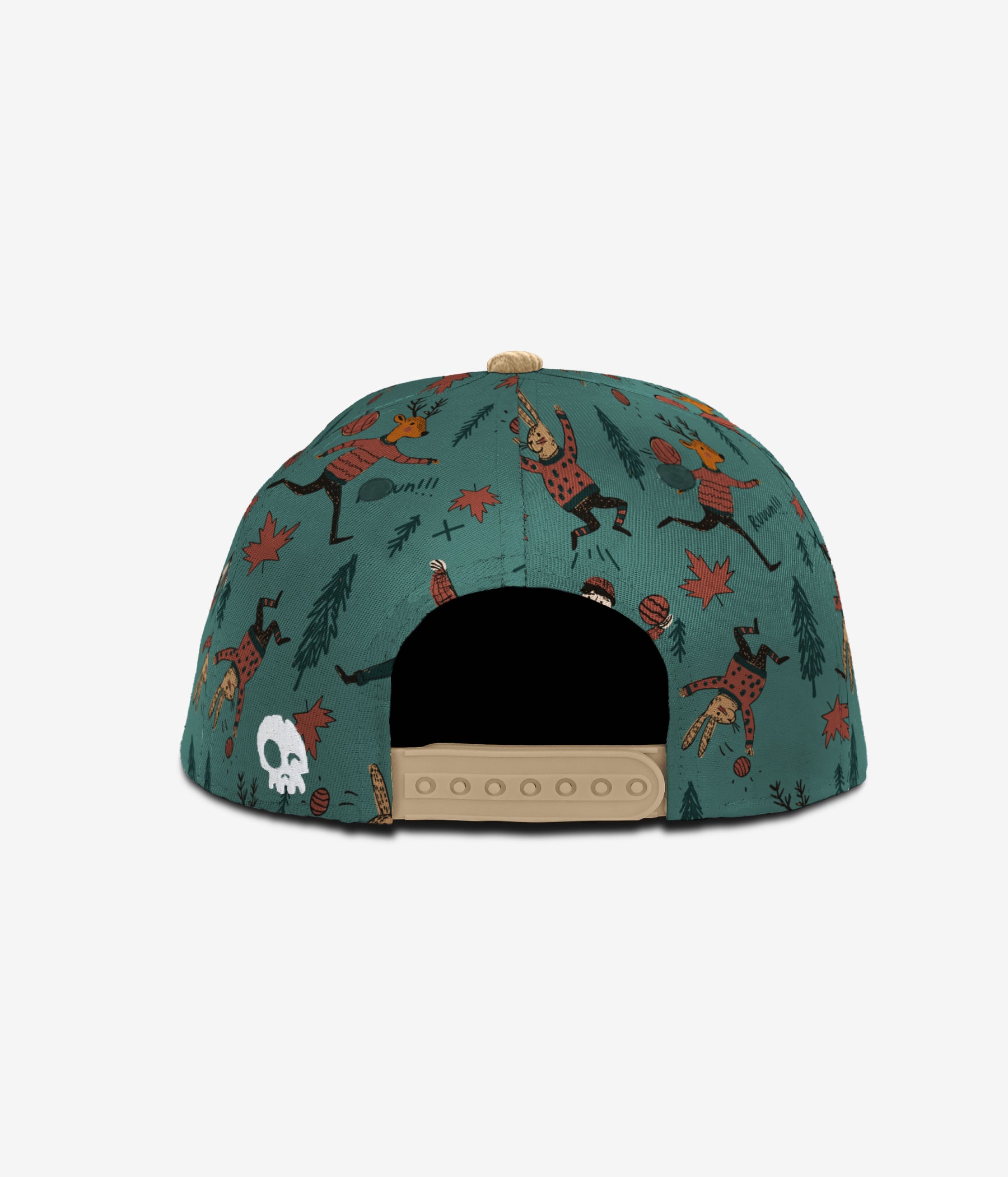 Dodge Deer Snapback - Blue Spruce cap for babies and kids, product view 4