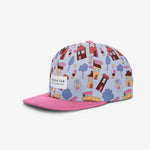 Doodle Town Snapback - Blue Steel cap for babies and kids by Headster Kids