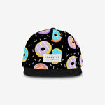 Duh Donut Black cap for babies and kids, product view 2