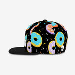 Duh Donut Black cap for babies and kids, product view 3