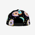 Duh Donut Black cap for babies and kids, product view 4