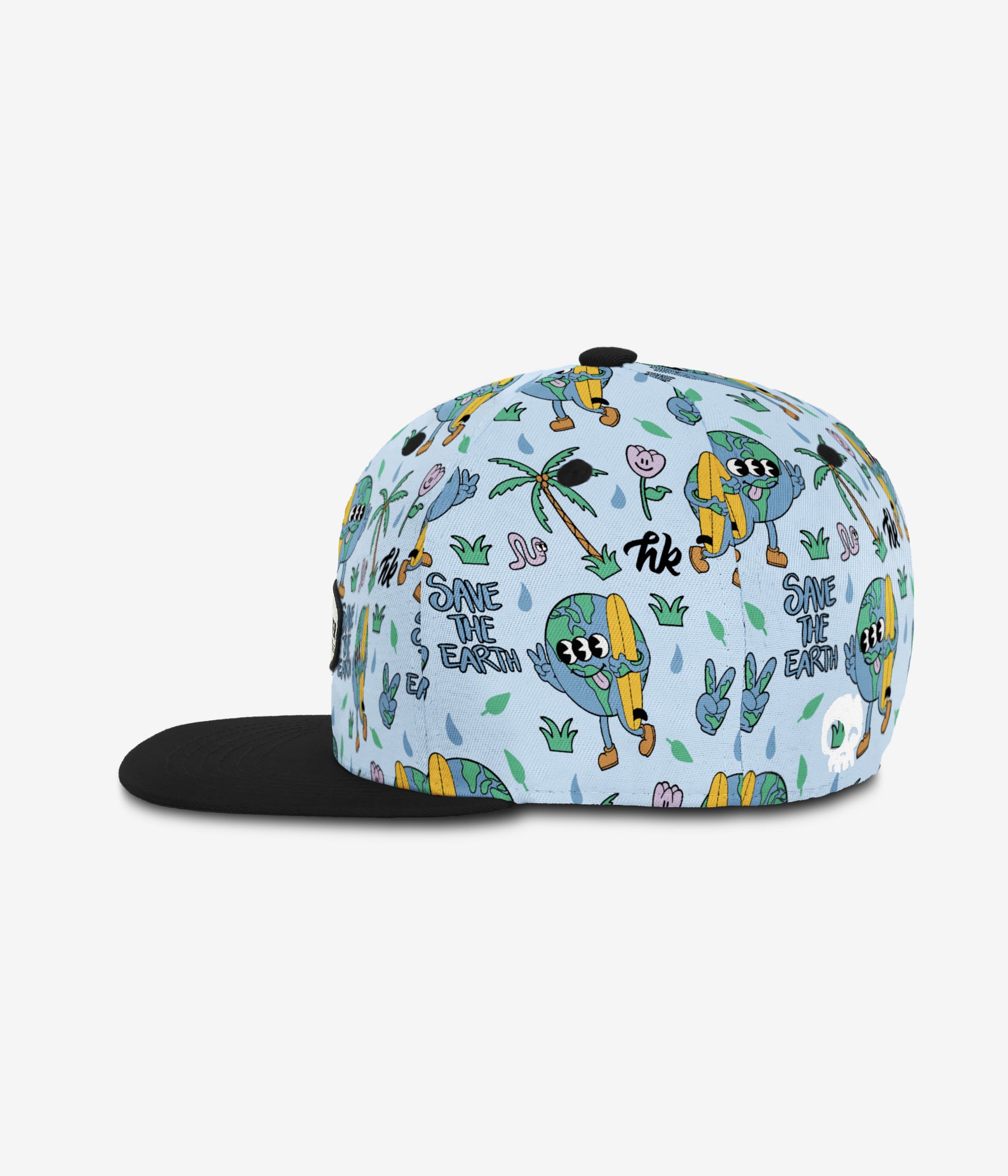 Earth's Friend Snapback cap for babies and kids, product view 3