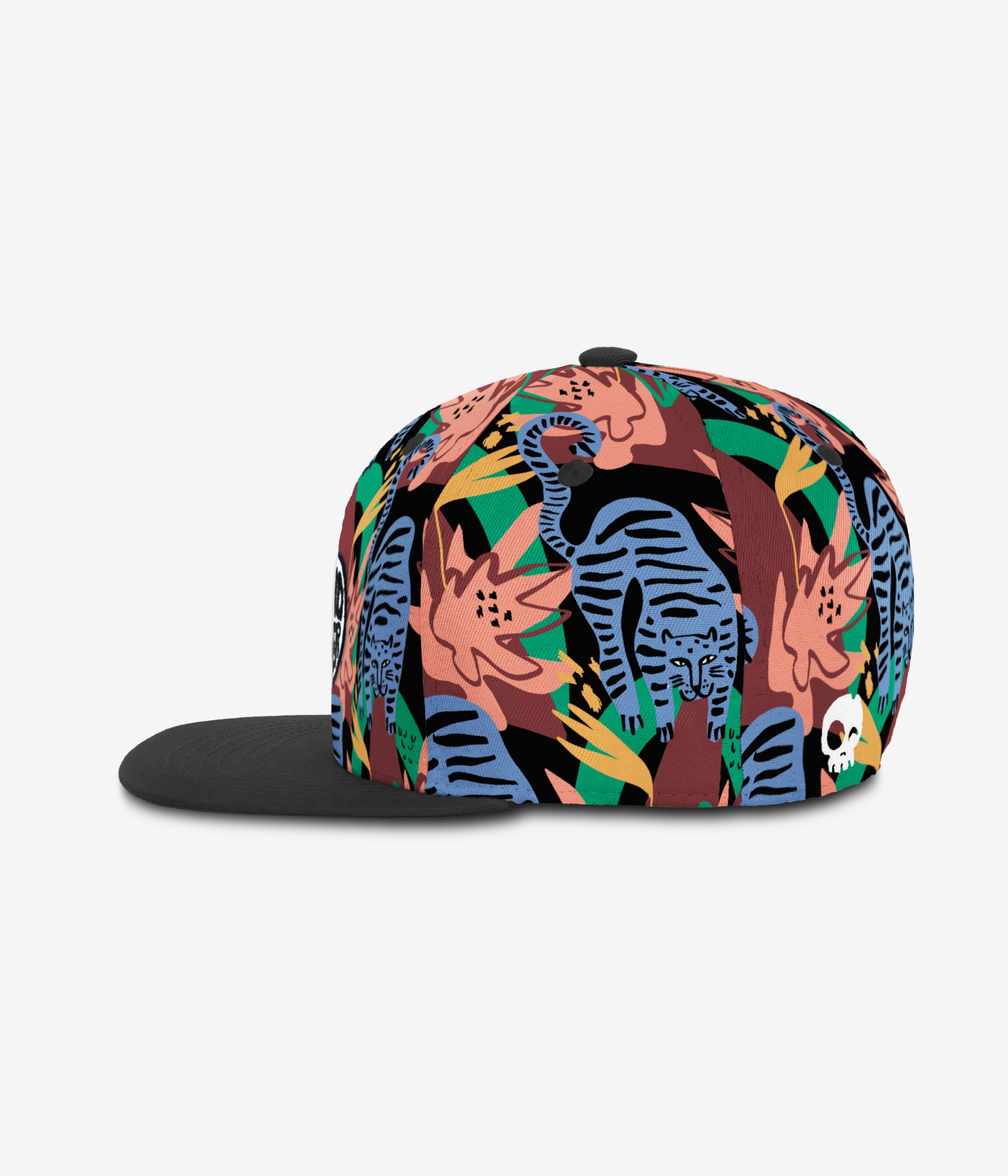 Easy, tiger! Snapback cap for babies and kids, product view 3
