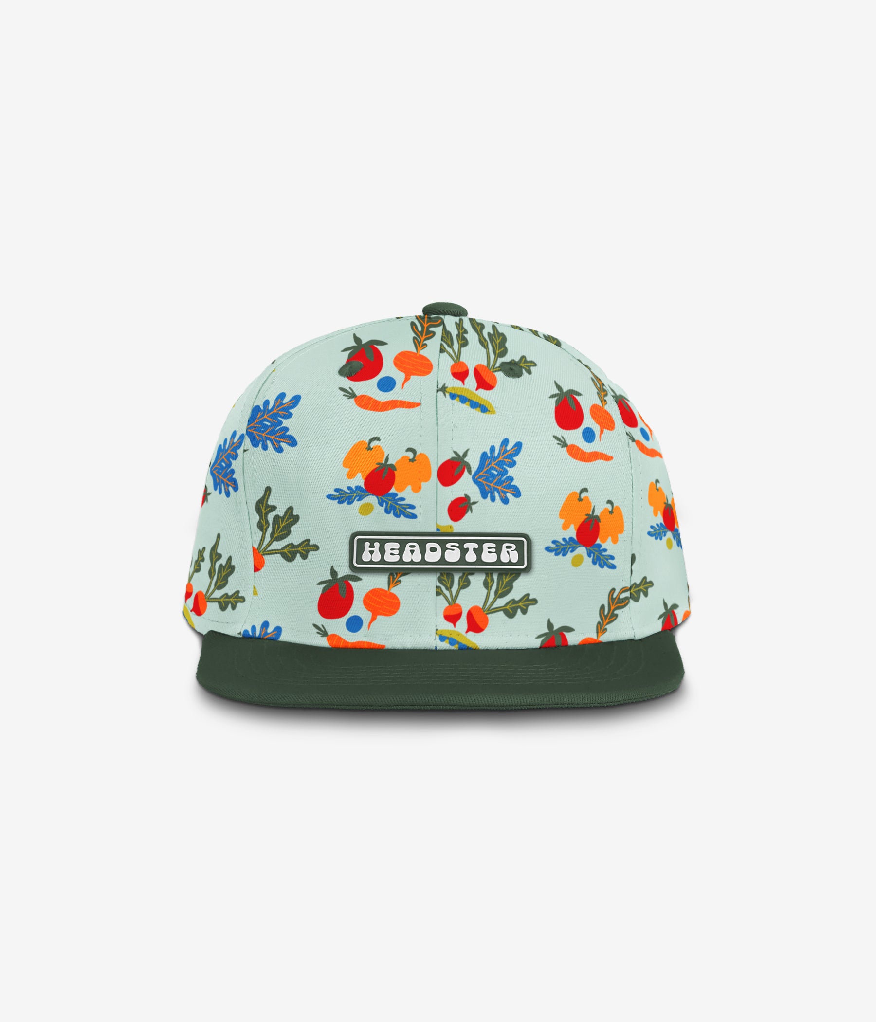 Farmer's Market Snapback - Sage Blue cap for babies and kids, product view 2