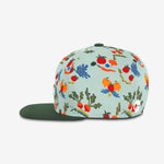 Farmer's Market Snapback - Sage Blue cap for babies and kids, product view 3
