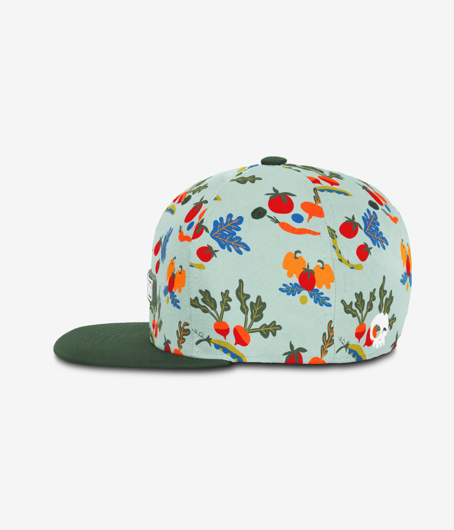 Farmer's Market Snapback - Sage Blue cap for babies and kids, product view 3