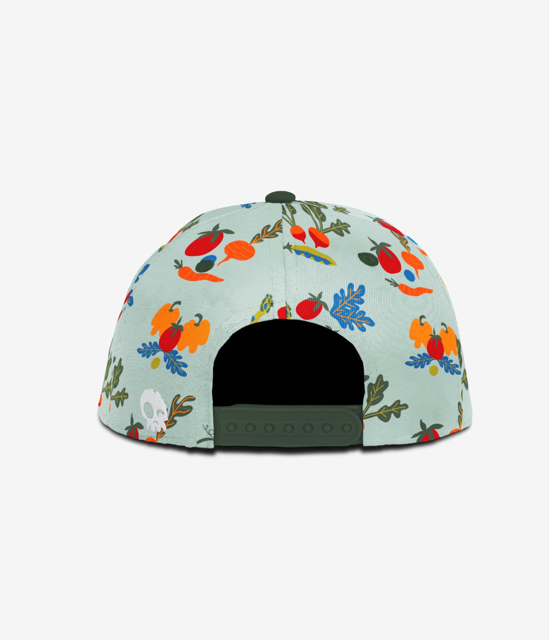 Farmer's Market Snapback - Sage Blue cap for babies and kids, product view 4