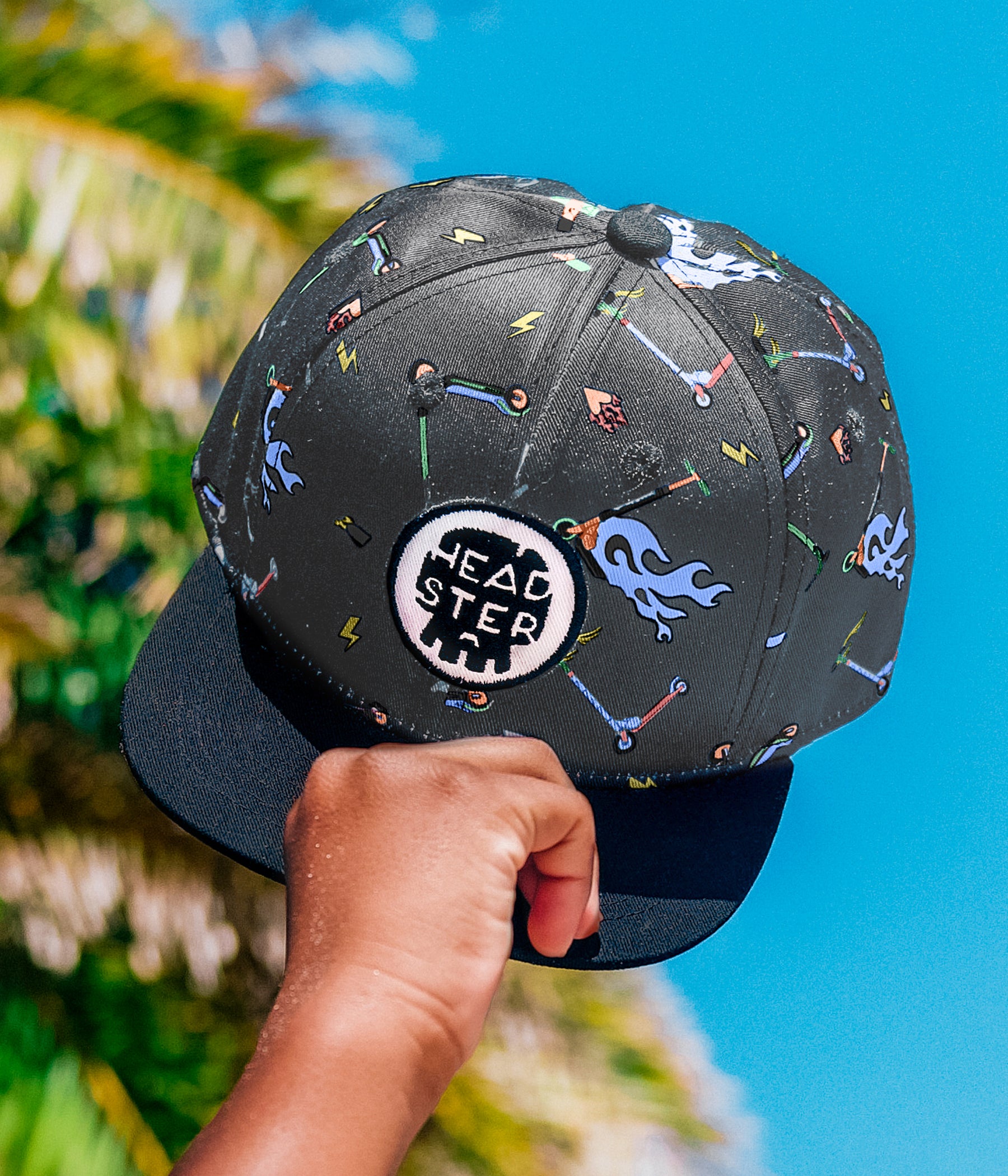 Fast Track Snapback cap for babies and kids, product view 5