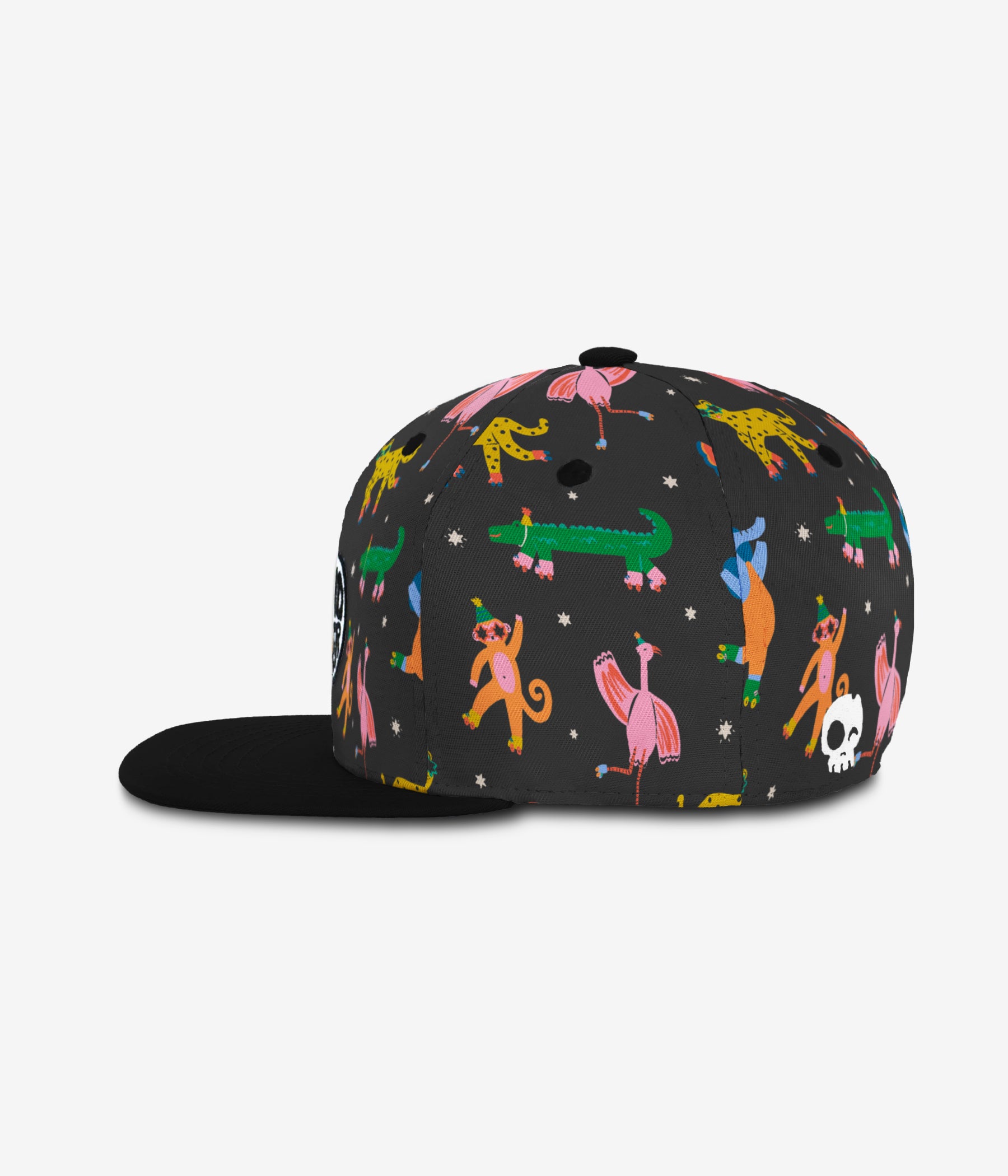 Fauna Fiesta Snapback cap for babies and kids, product view 3