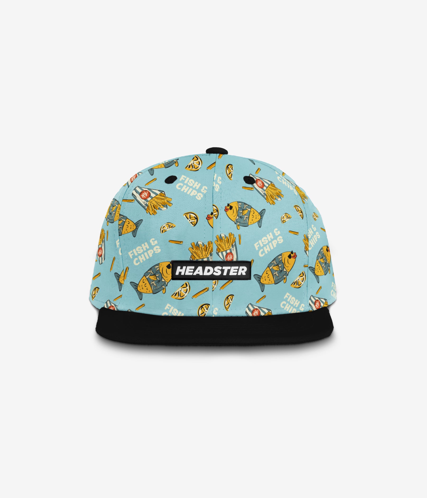 Fish & Chips Snapback - Clearwater cap for babies and kids, product view 2