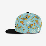 Fish & Chips Snapback - Clearwater cap for babies and kids, product view 3