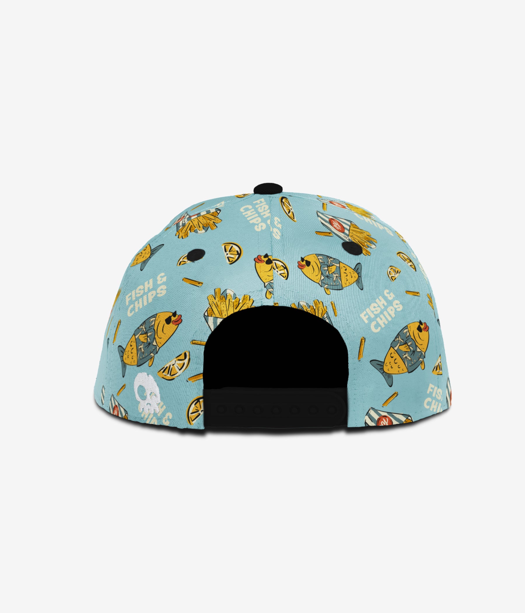 Fish & Chips Snapback - Clearwater cap for babies and kids, product view 4