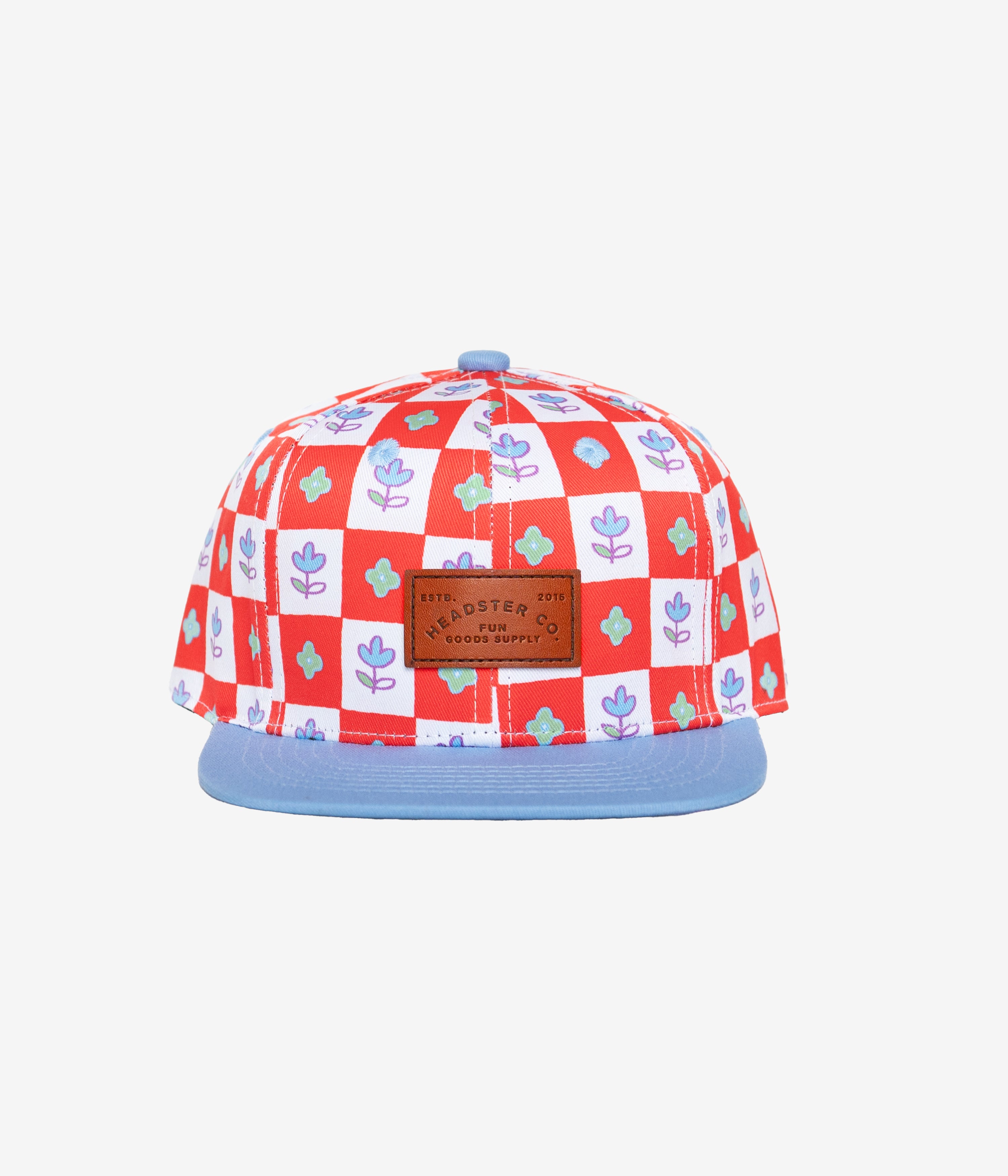 Flower Trails Snapback cap for babies and kids, product view 2