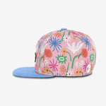 Garden Groove Snapback - Mary's Rose cap for babies and kids, product view 3