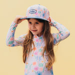 Garden Groove Snapback - Mary's Rose cap for babies and kids, product view 5
