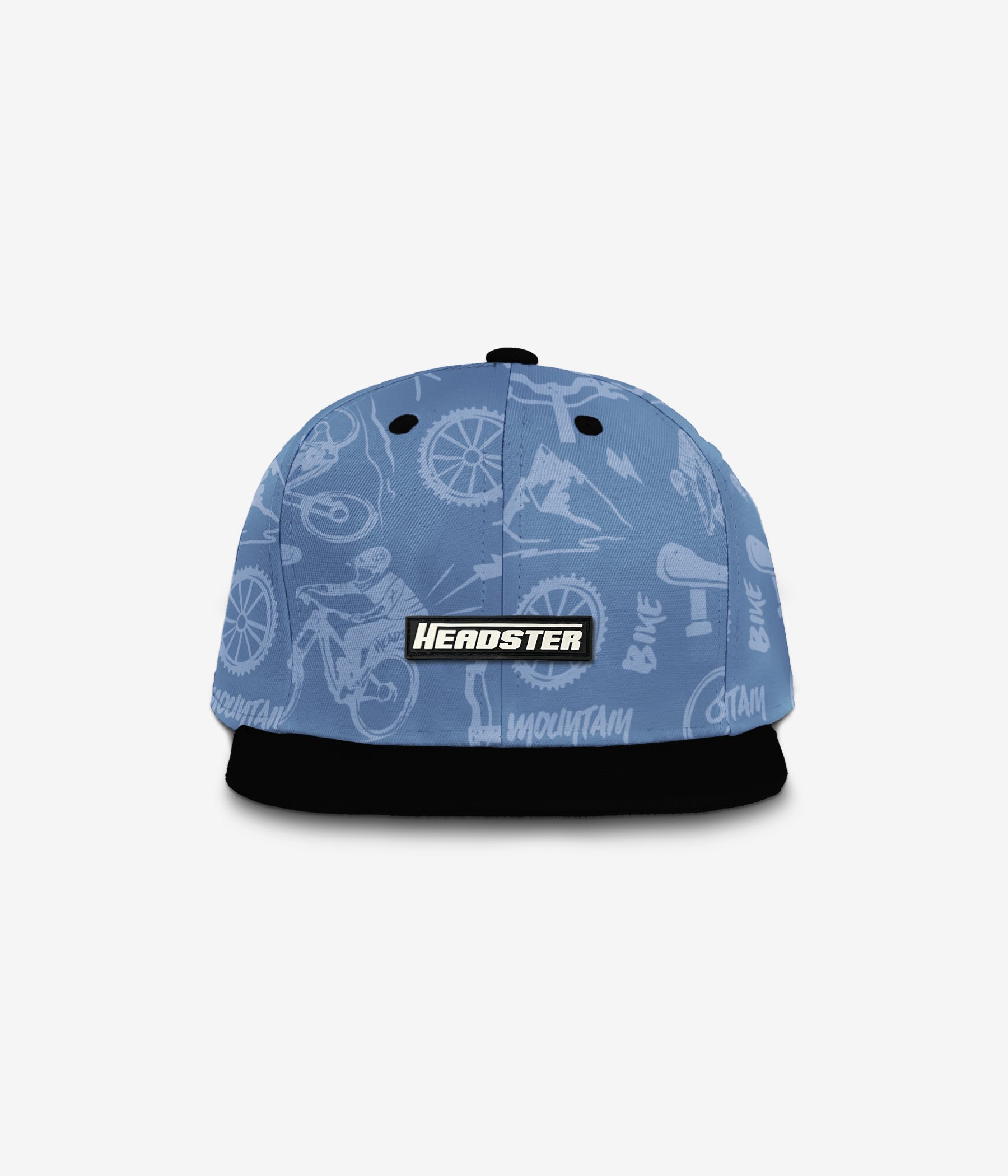 Gnarly Ride Snapback - Blue Fog cap for babies and kids, product view 2