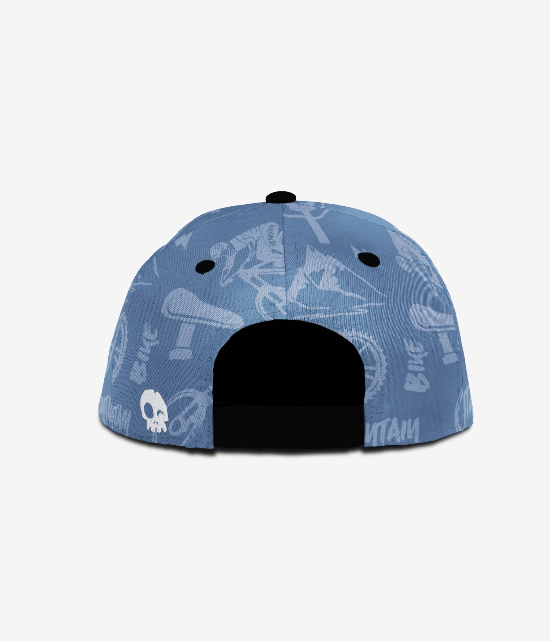 Gnarly Ride Snapback - Blue Fog cap for babies and kids, product view 4