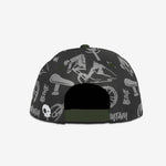 Gnarly Ride Snapback cap for babies and kids, product view 4