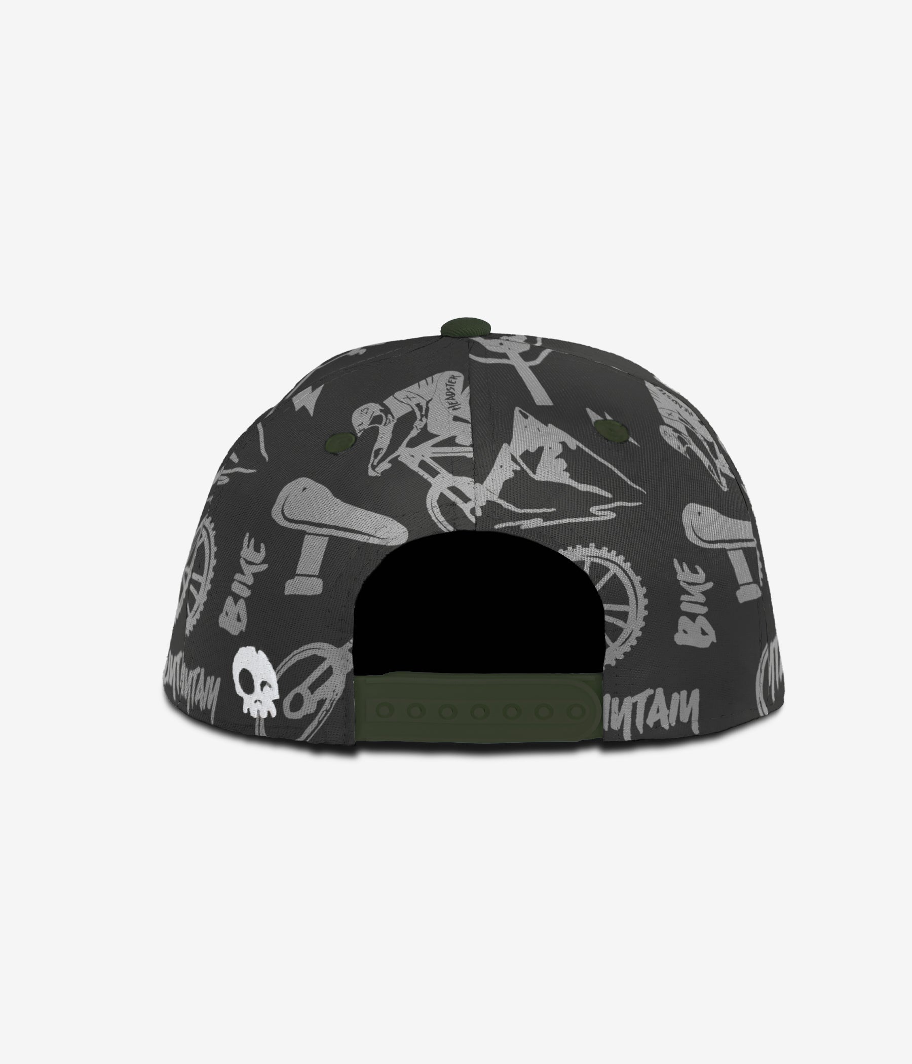 Gnarly Ride Snapback cap for babies and kids, product view 4