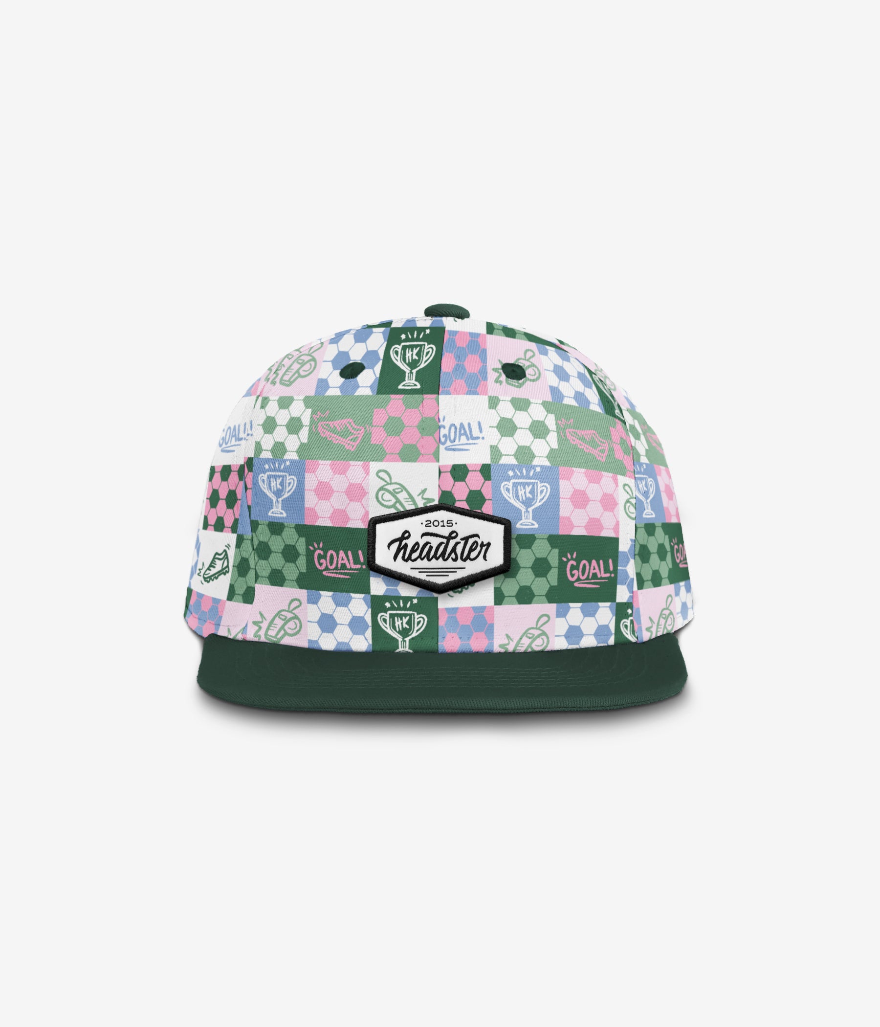 Goal Getter Snapback - White cap for babies and kids, product view 2