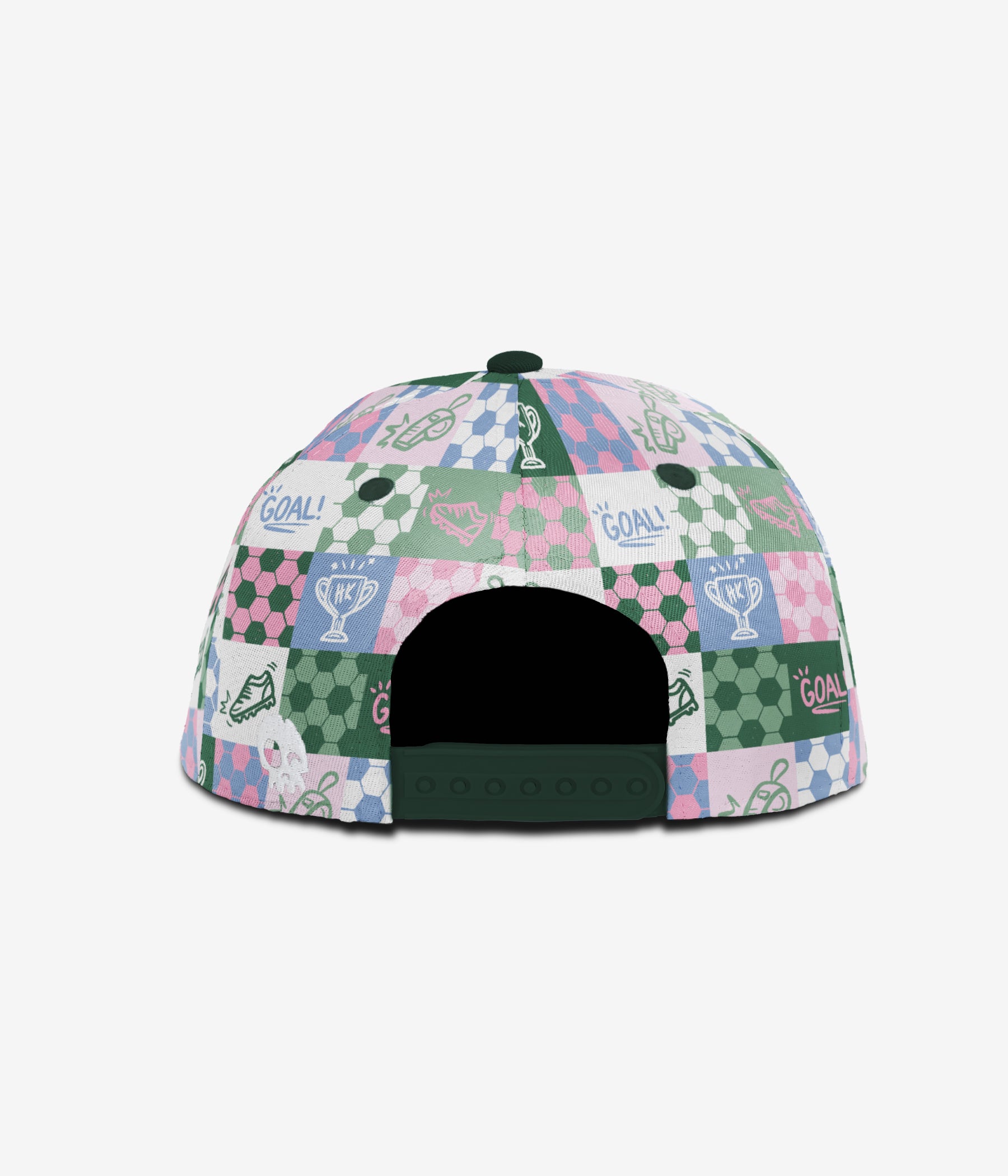 Goal Getter Snapback - White cap for babies and kids, product view 4