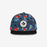 Hockey Night Snapback cap for babies and kids, product view 2