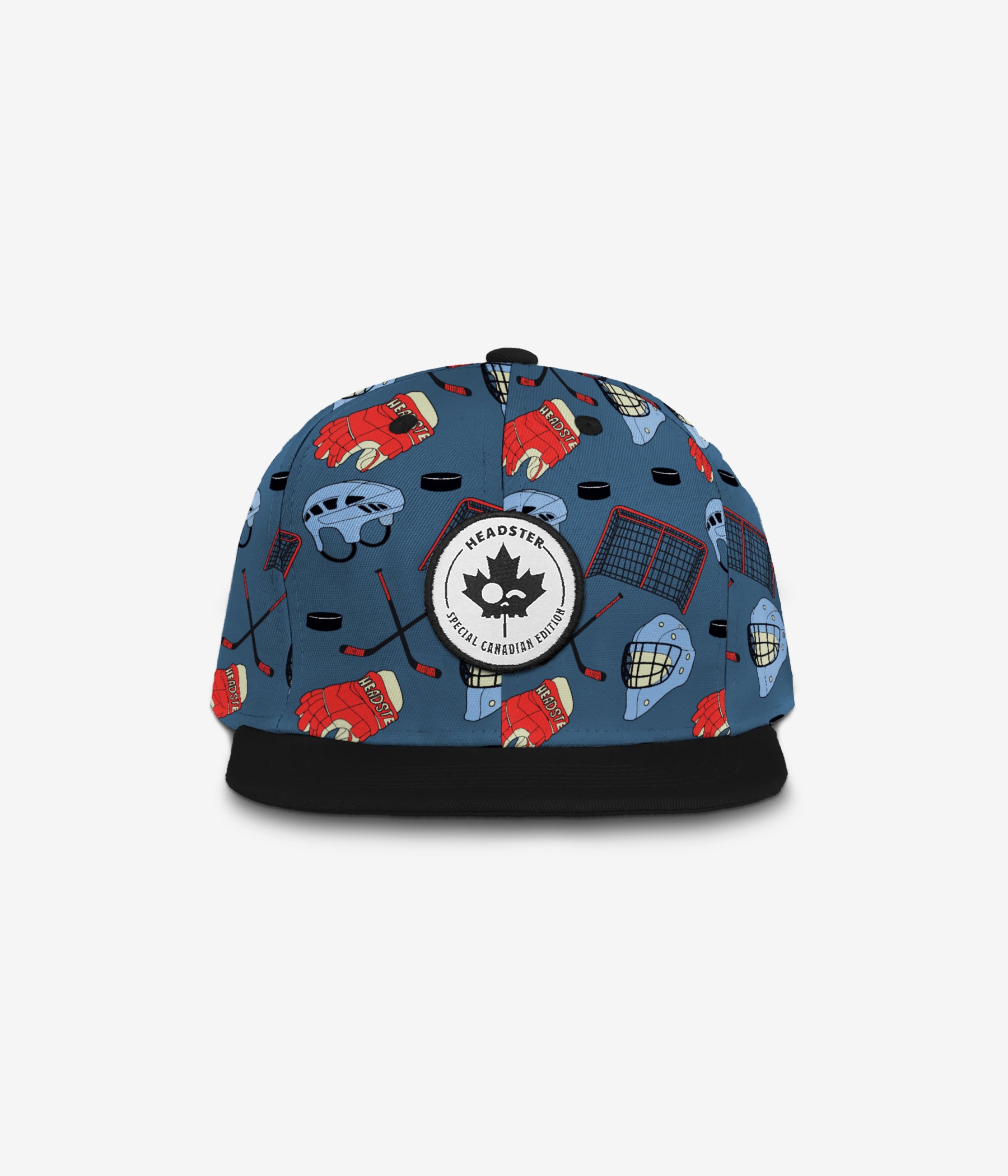 Hockey Night Snapback cap for babies and kids, product view 2