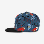 Hockey Night Snapback cap for babies and kids, product view 3