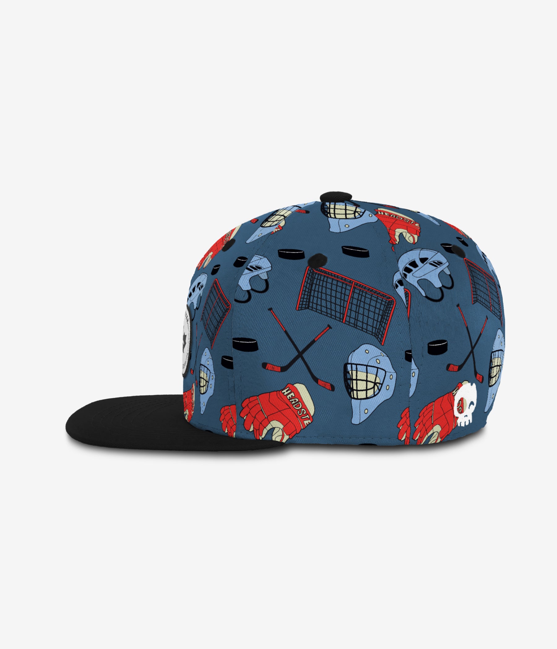 Hockey Night Snapback cap for babies and kids, product view 3