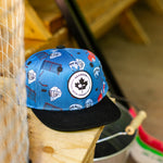 Hockey Night Snapback cap for babies and kids, product view 5