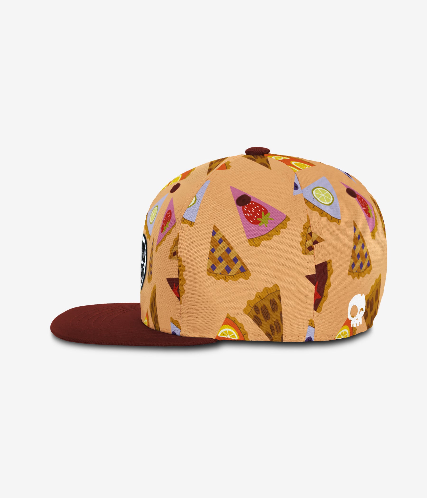 Home-Baked Snapback - Apricot cap for babies and kids, product view 3