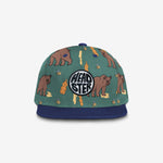 Honey Bear Snapback cap for babies and kids, product view 2
